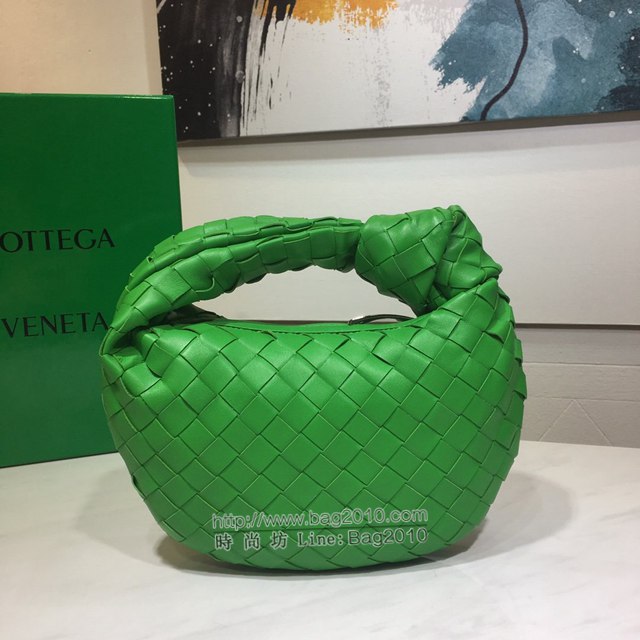 Bottega veneta高端女包 98080 寶緹嘉小號羊皮手工編織女包 BV爆款jodie新版本2代編織打結圓形hobo包  gxz1145